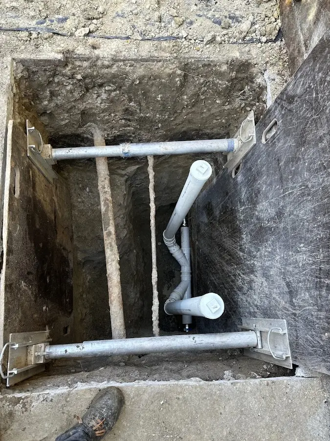 Experienced plumber completing Drain Cleaning work in Mount Airy